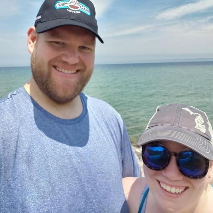 Our fourth vacation together to Petosky, MI in July 2019.
