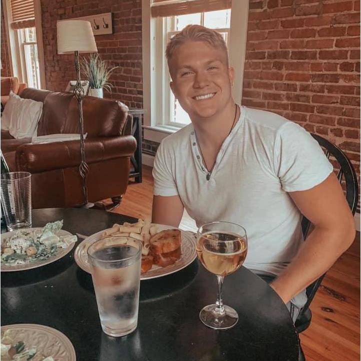 Dinner the first night spent in Wake Forest