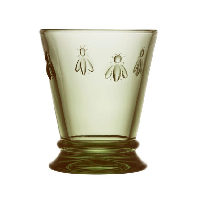 La Rochere Bee Tumbler Olive Green, Set of 6