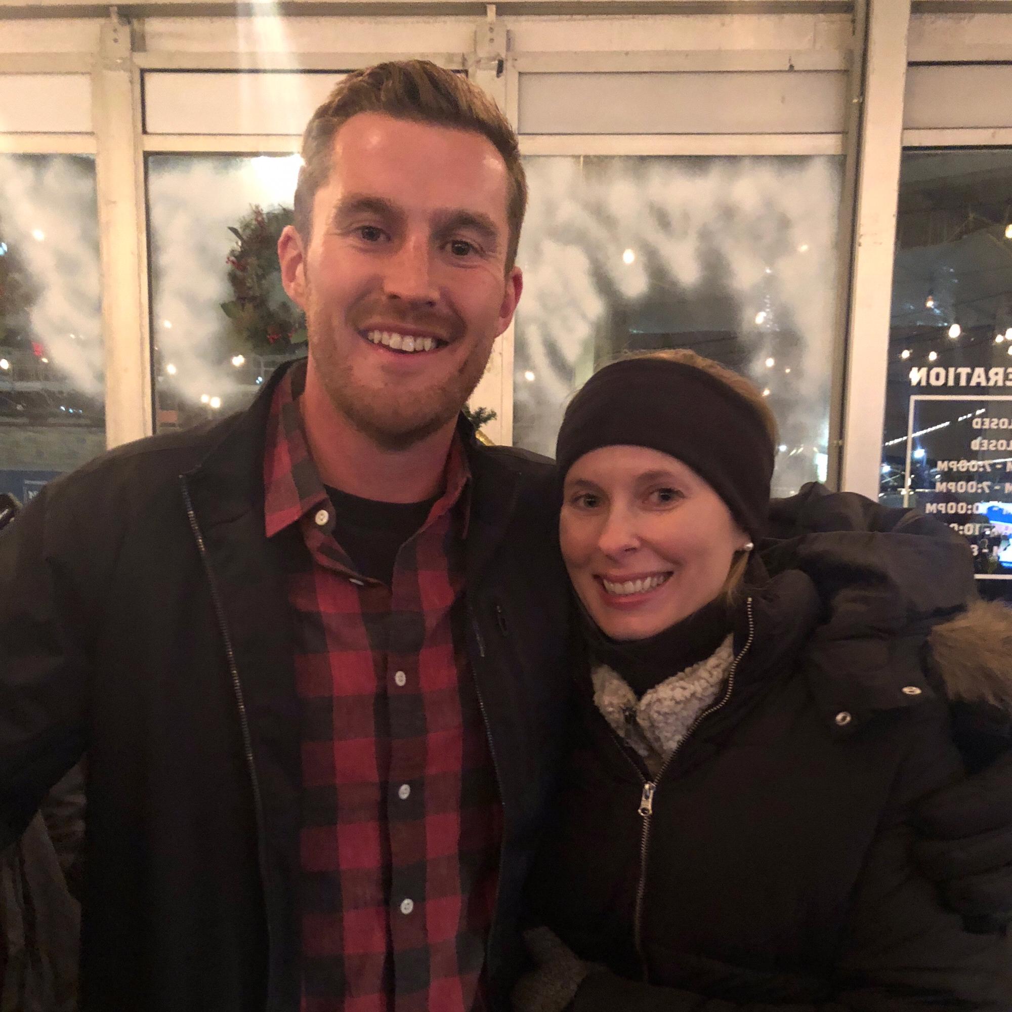 Ice-skating in Buffalo!
