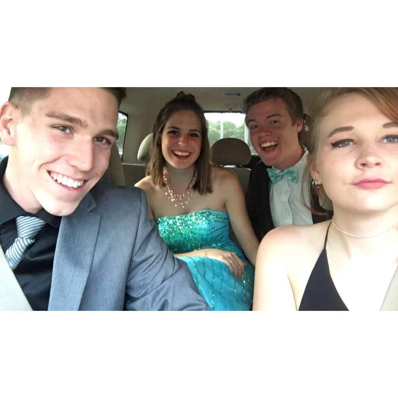PBA's Spring Formal with some awesome friends