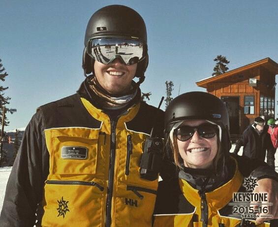 Working at Keystone and skiing every day