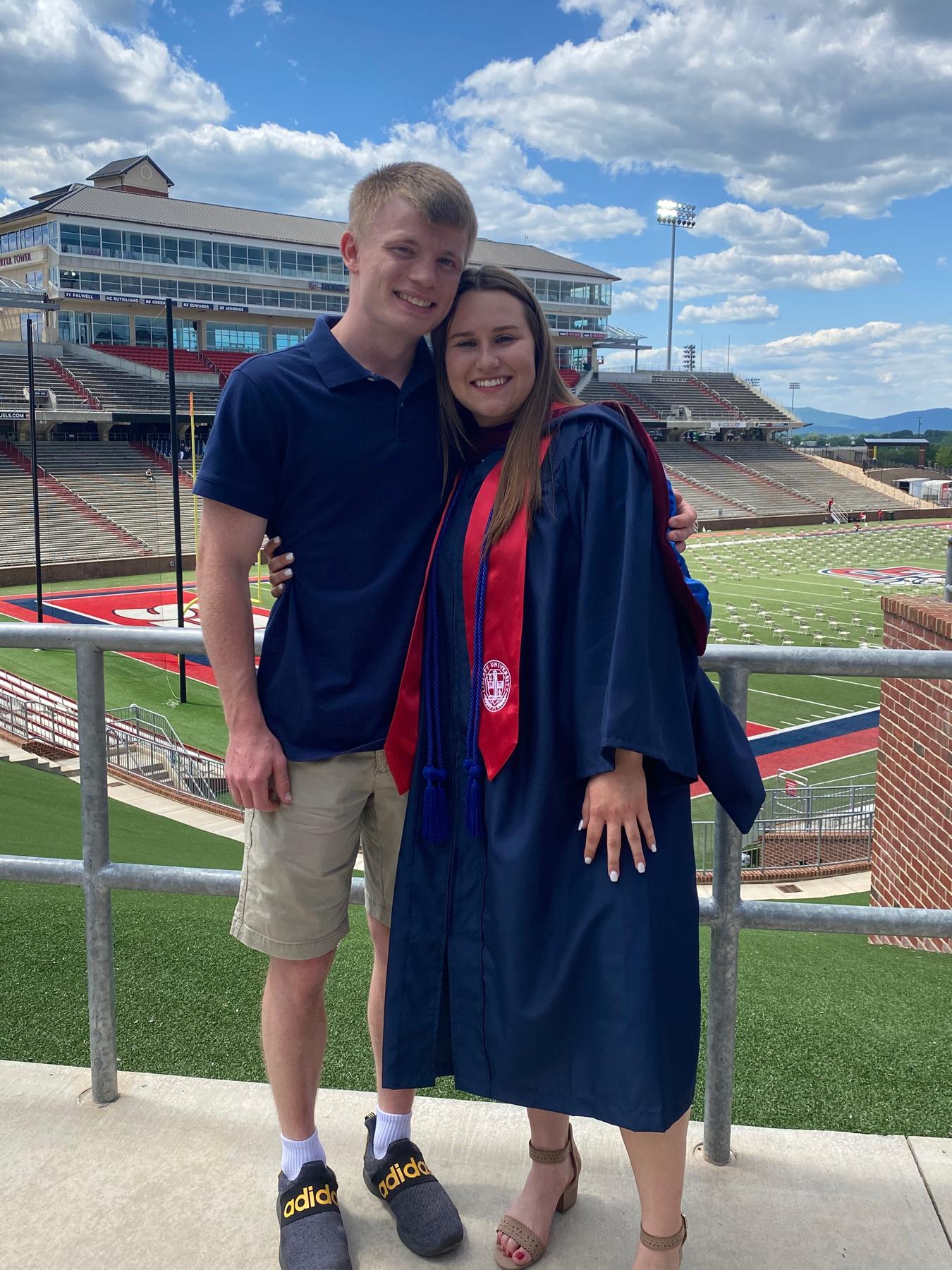 May 15, 2021
This photo was taken at my graduation from LU. It was also the day Eric met my parents. Big day for both of us :)