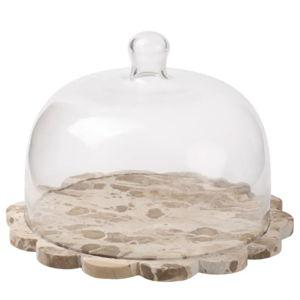 Viola Serving Board with Cloche