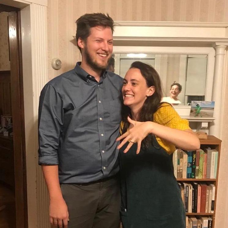 Getting used to being engaged! (Featuring Noa Saunders). September 7, 2019.