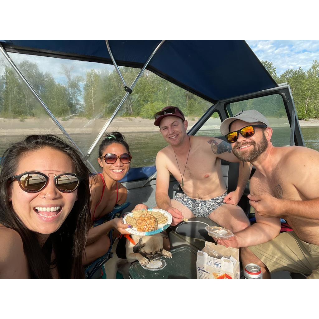 hot days on the boat