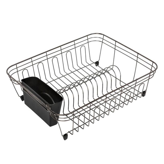 Hone-Can-Do Dish Drying Rack - Chrome
