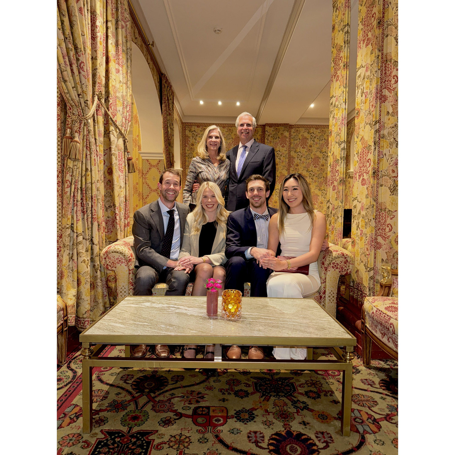 Julie's first time joining the Hyams family in St. Moritz!