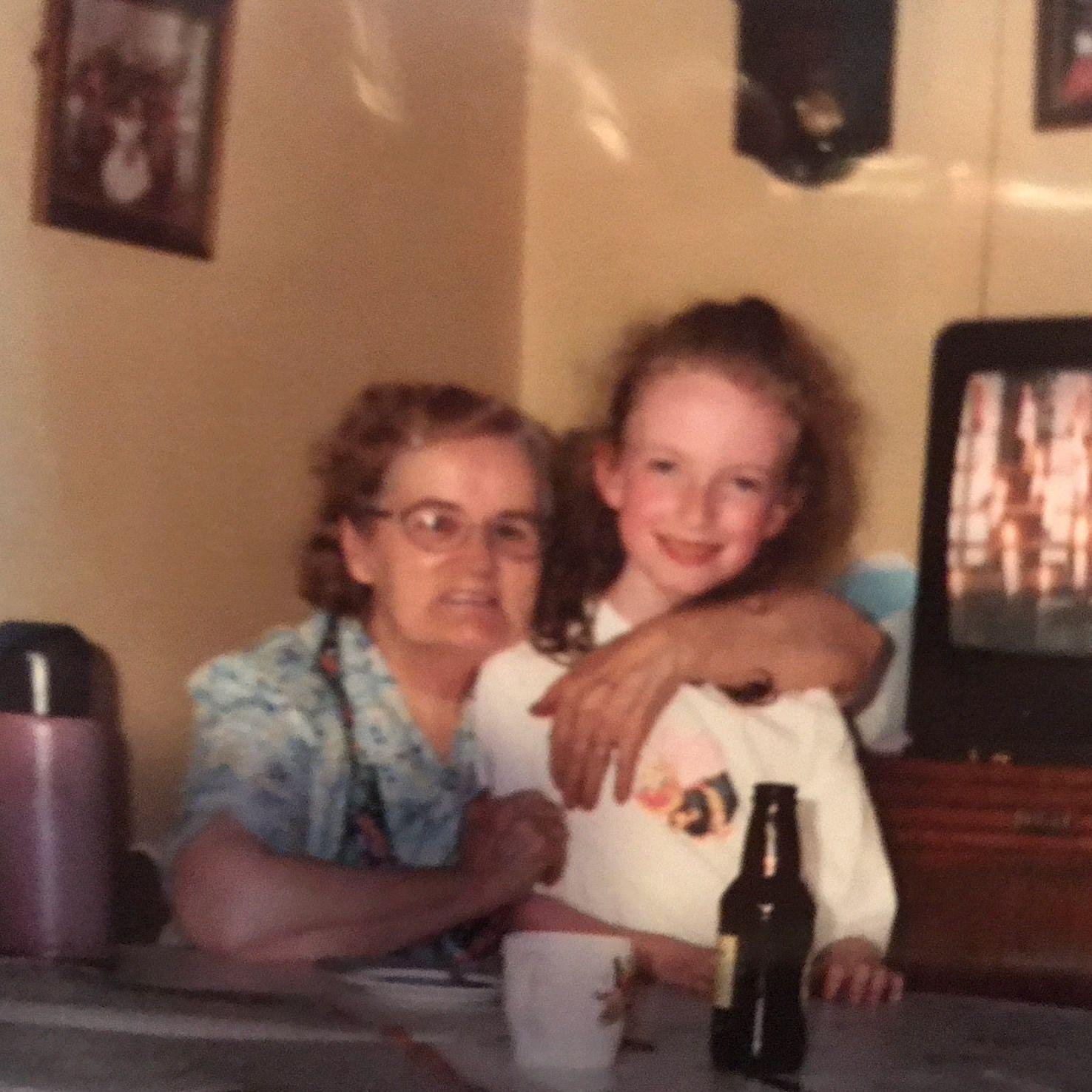 Claire and her Nana