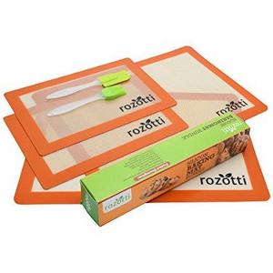 Rozotti Silicone Baking Mat Bundle (6-Piece Set)