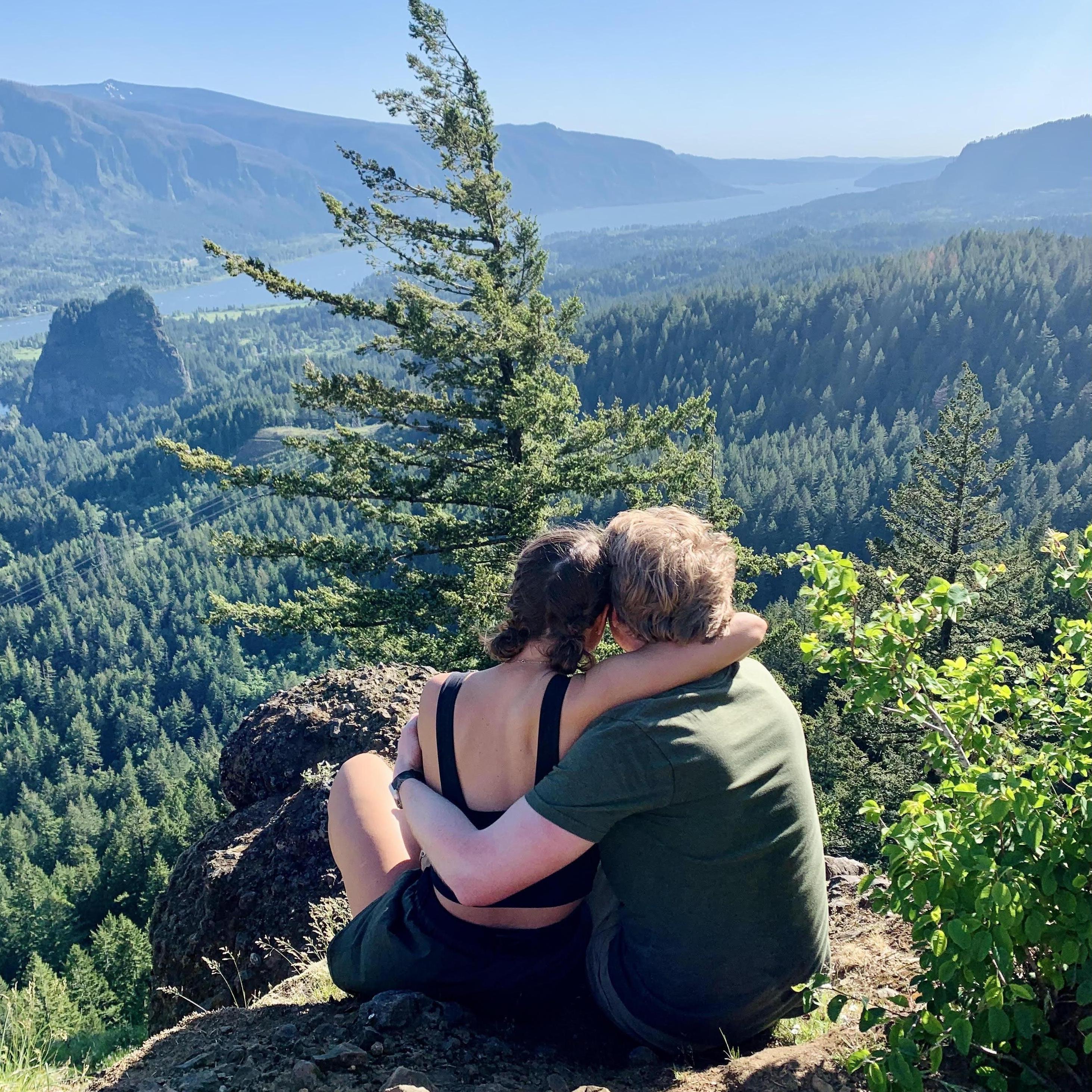 Columbia River Gorge near Portland, OR. Kyle visited me three times in three months while I was there. We couldn’t stay away from each other!