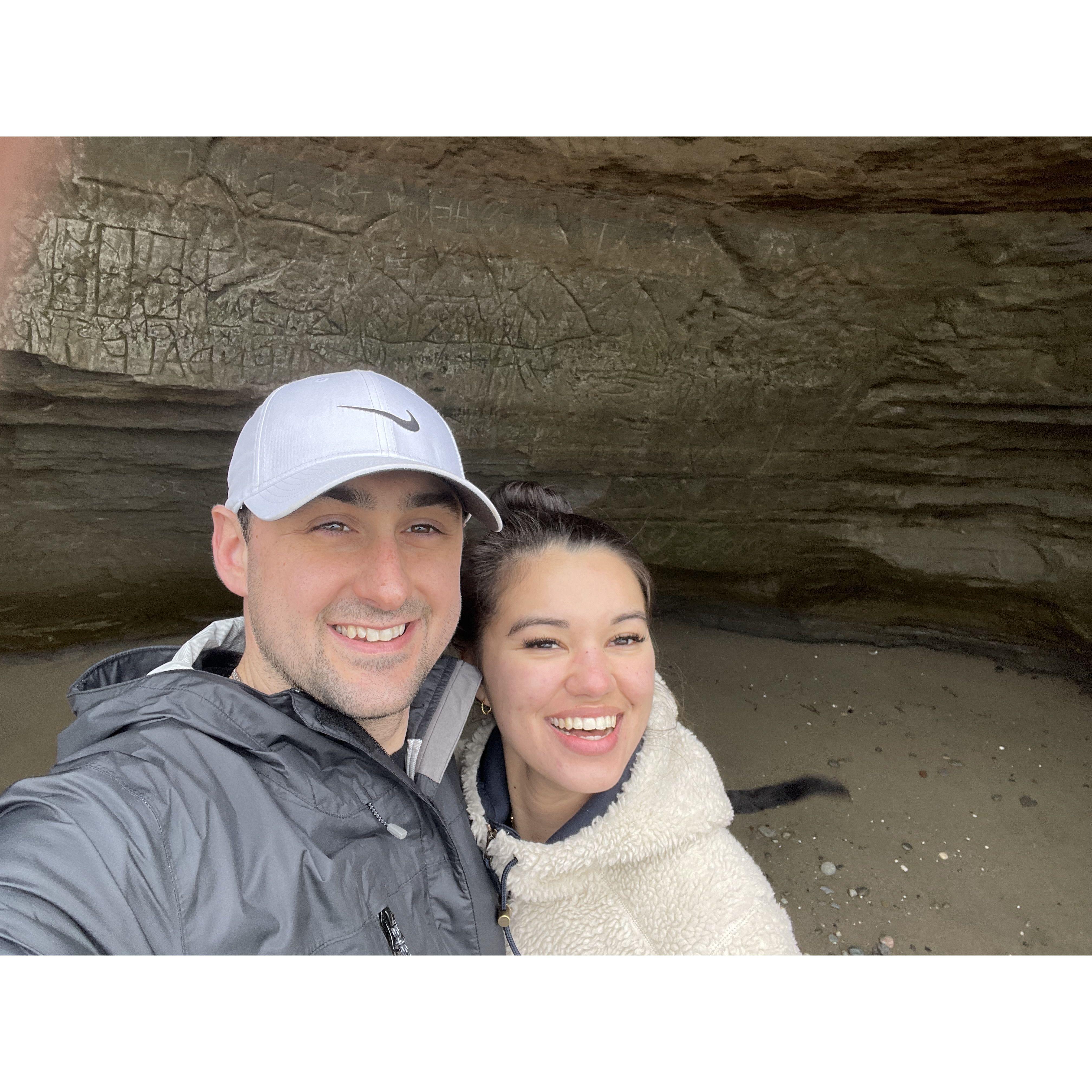 Doing what we do best, taking a day trip and it pours rain