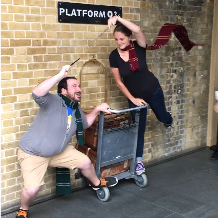 Gryffindor vs. Slytherin. London 2017