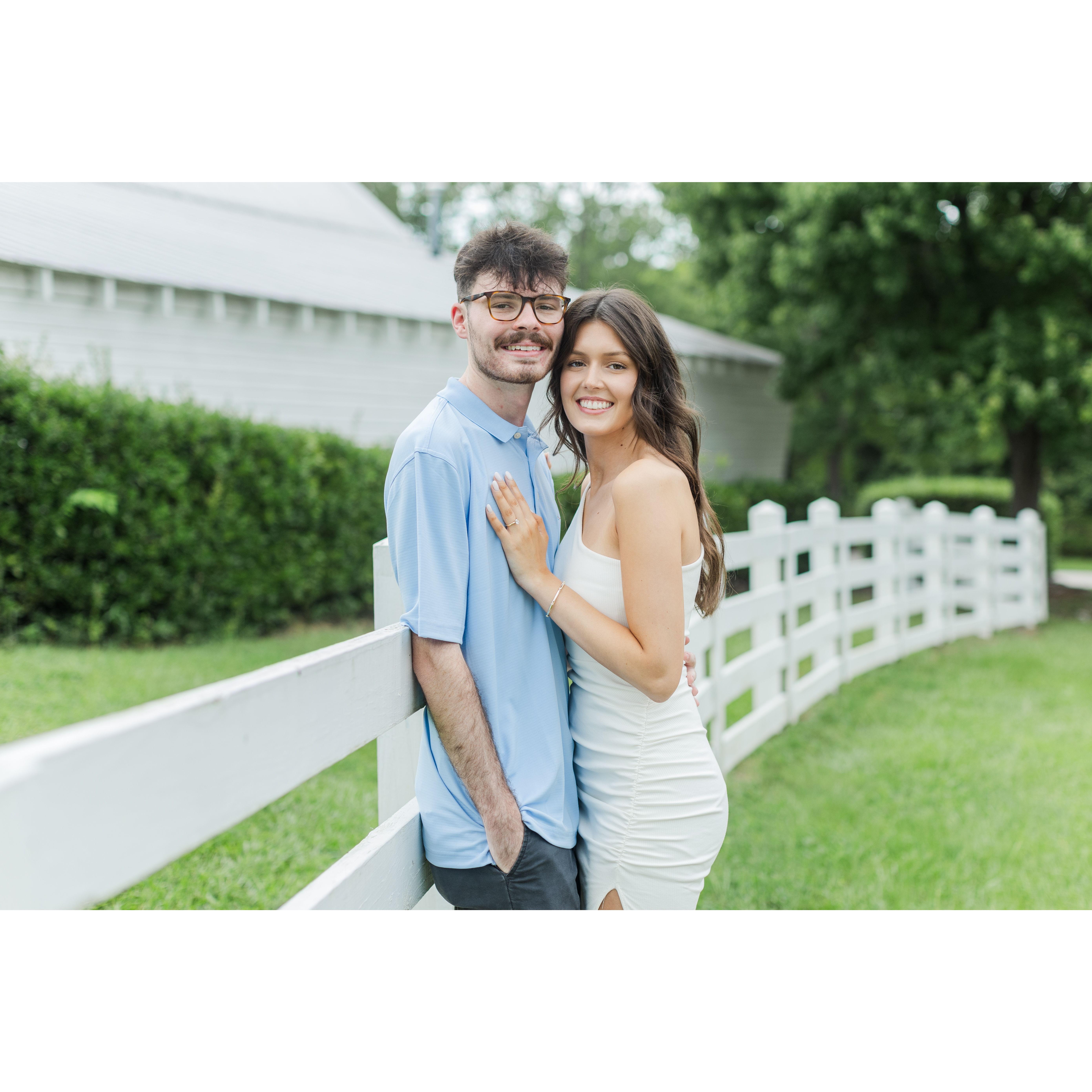 Our engagement photoshoot!