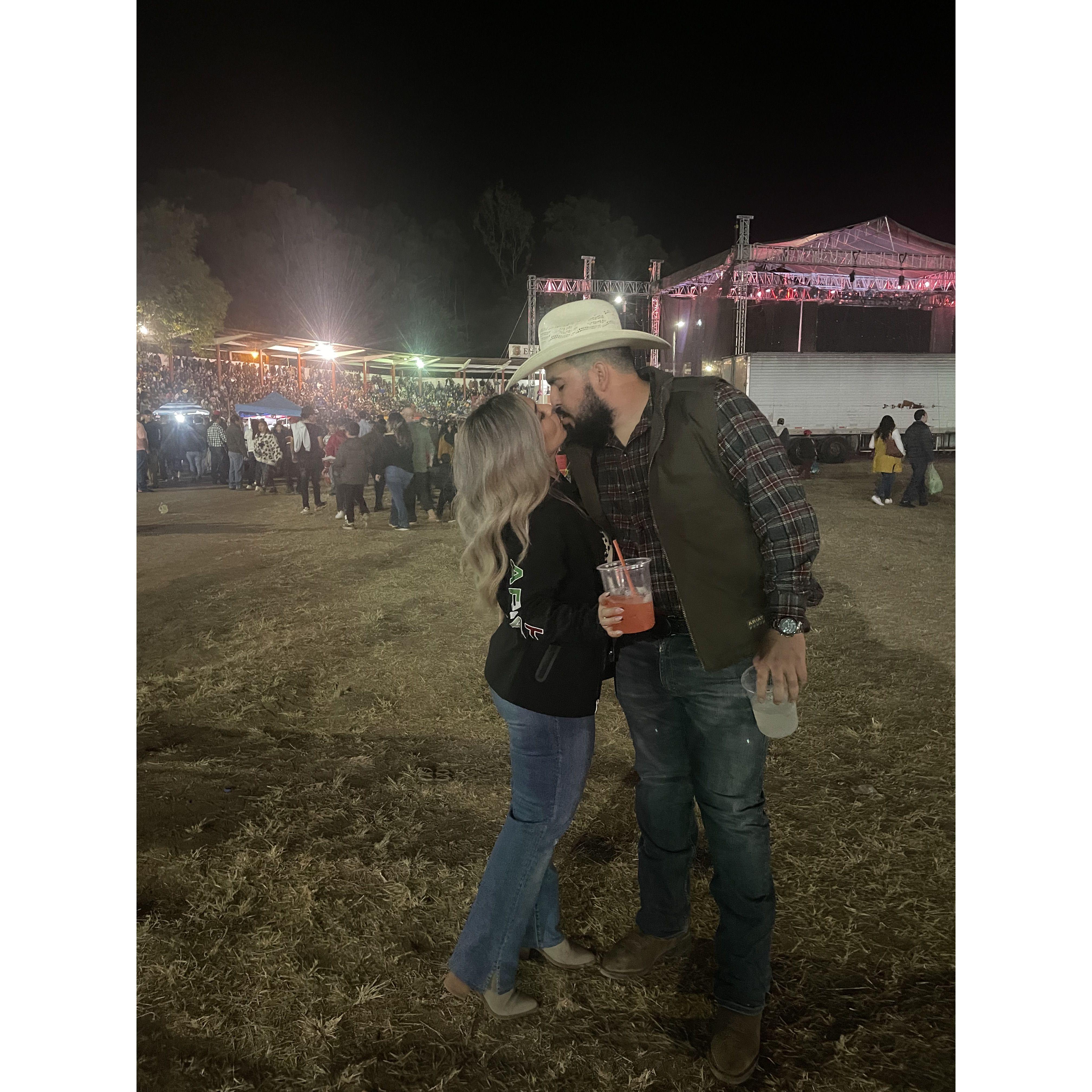 Our first 20 de Noviembre together