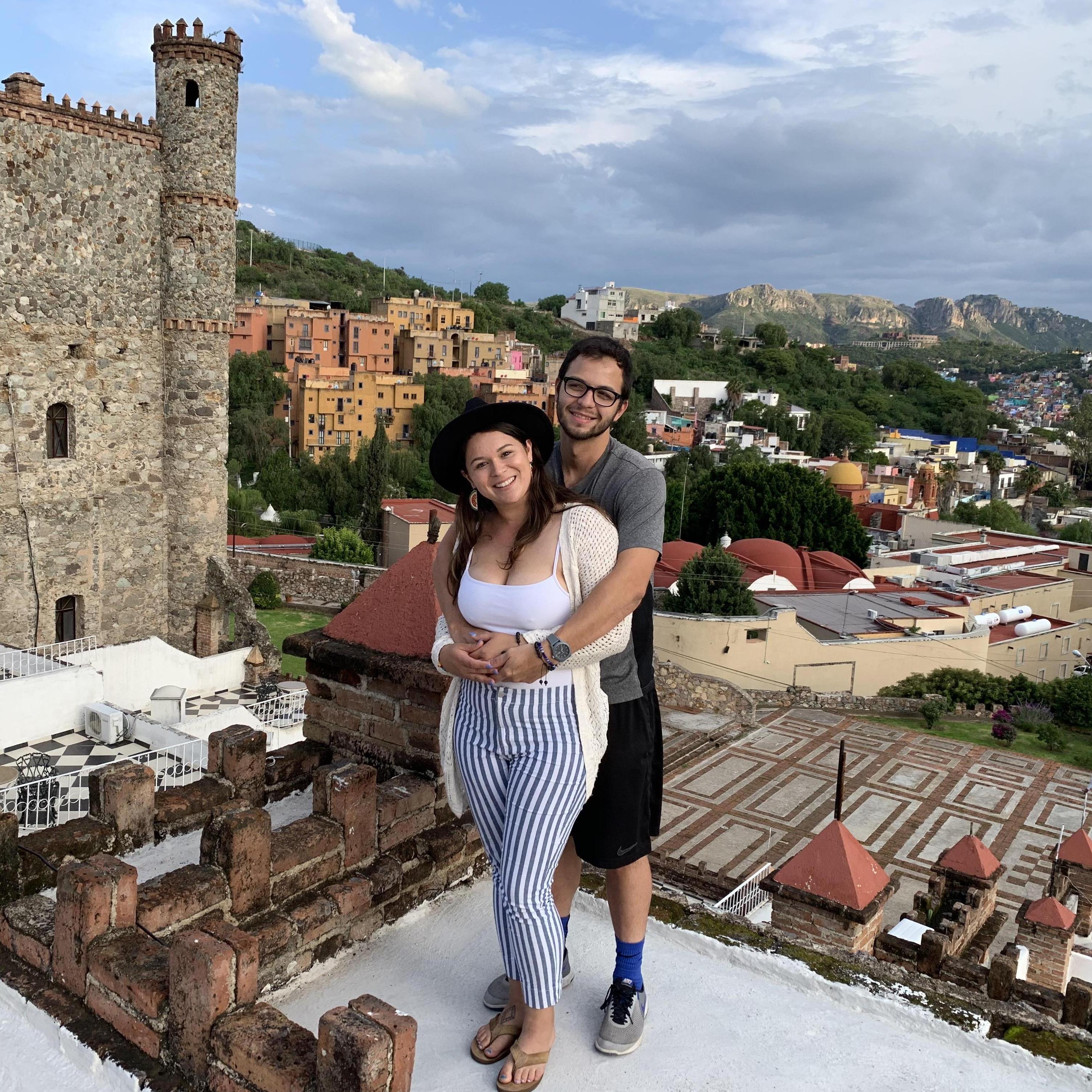 Castle views for a queen and her king!