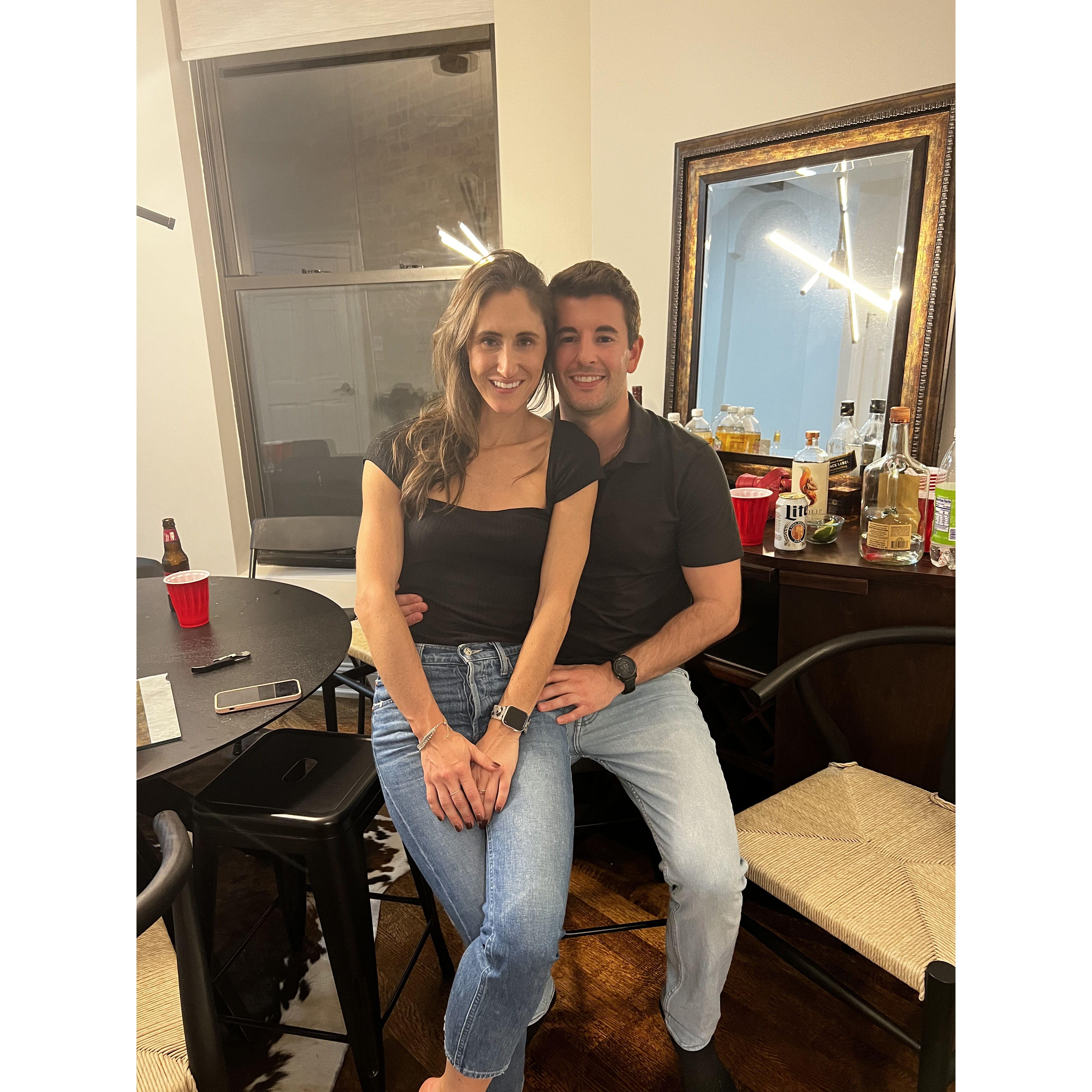 Friendsgiving where we co-hosted