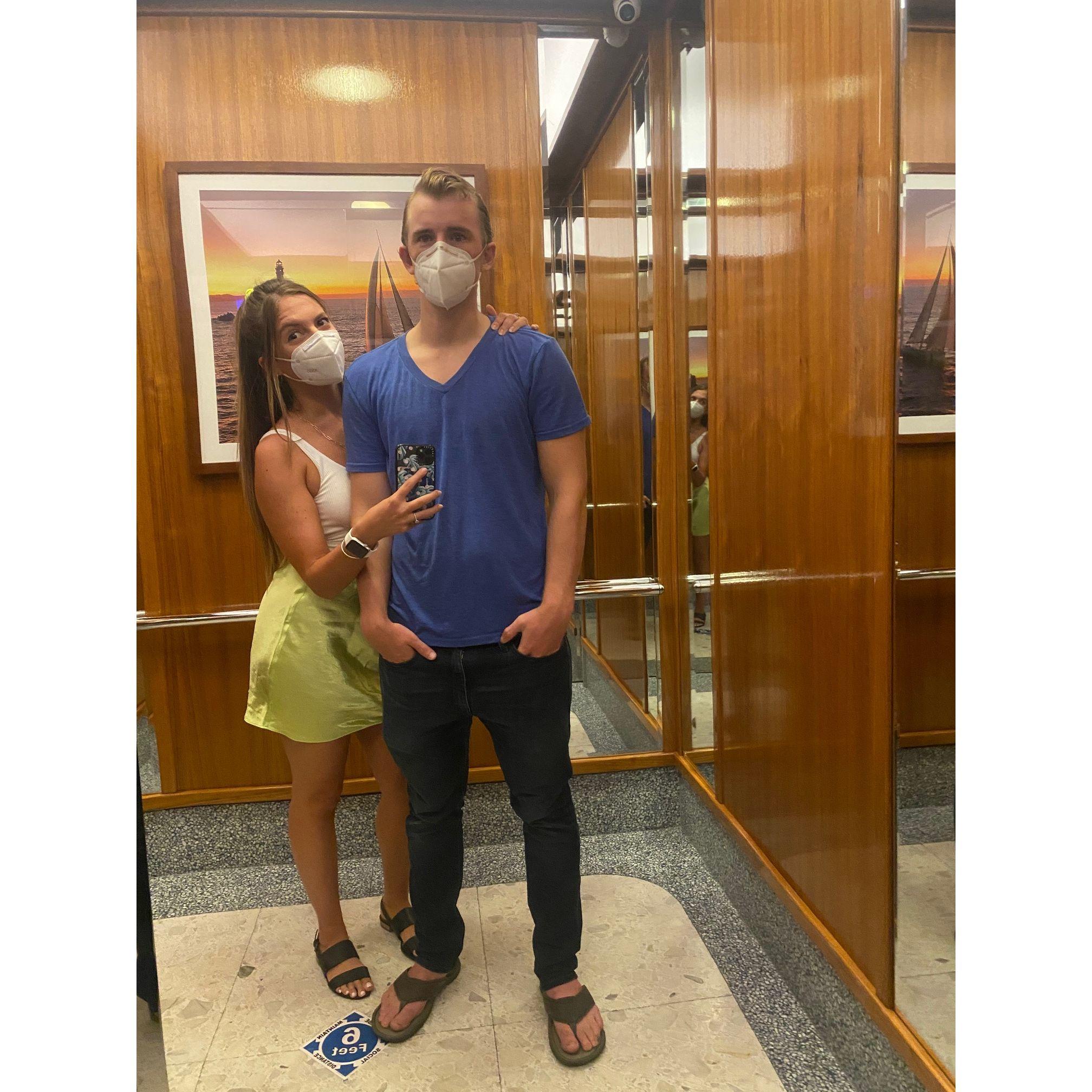 Quarantine Date Night -- first date post Covid