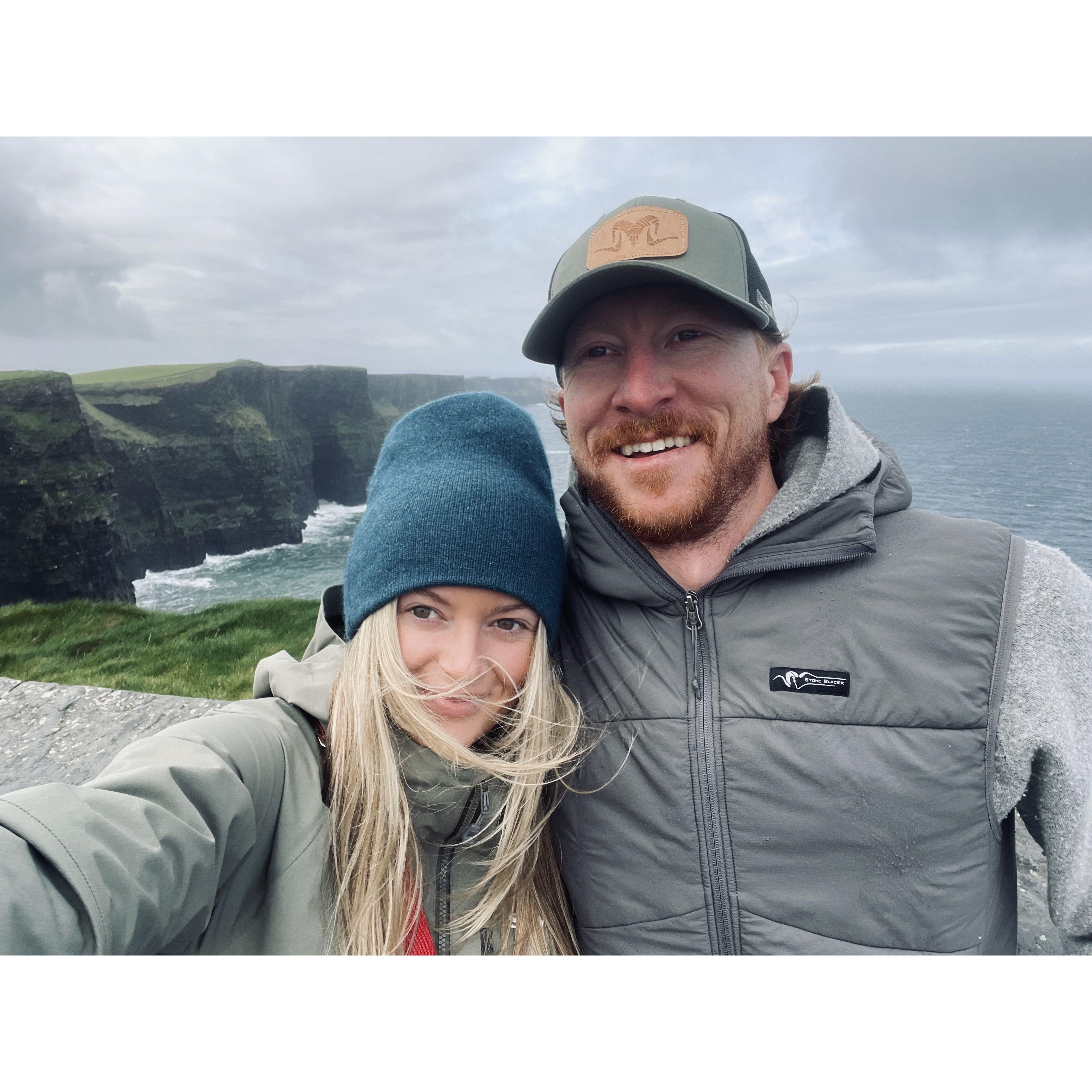 Cliffs of Moher in Ireland.