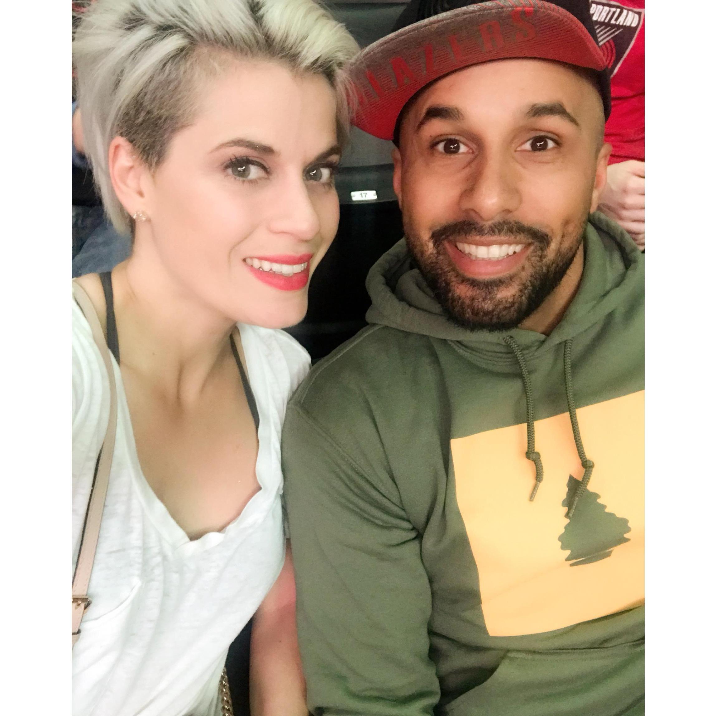 Portland Trailblazers game in LA!