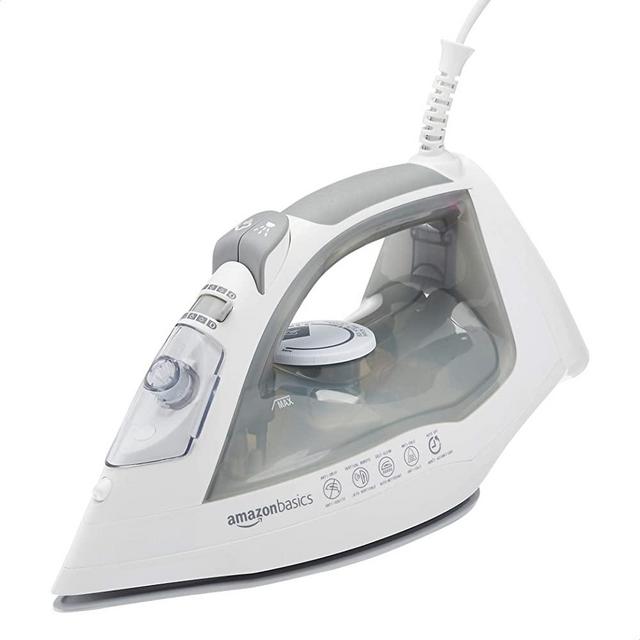 Amazon Basics Ceramic Soleplate Steam Iron, 1700-Watt