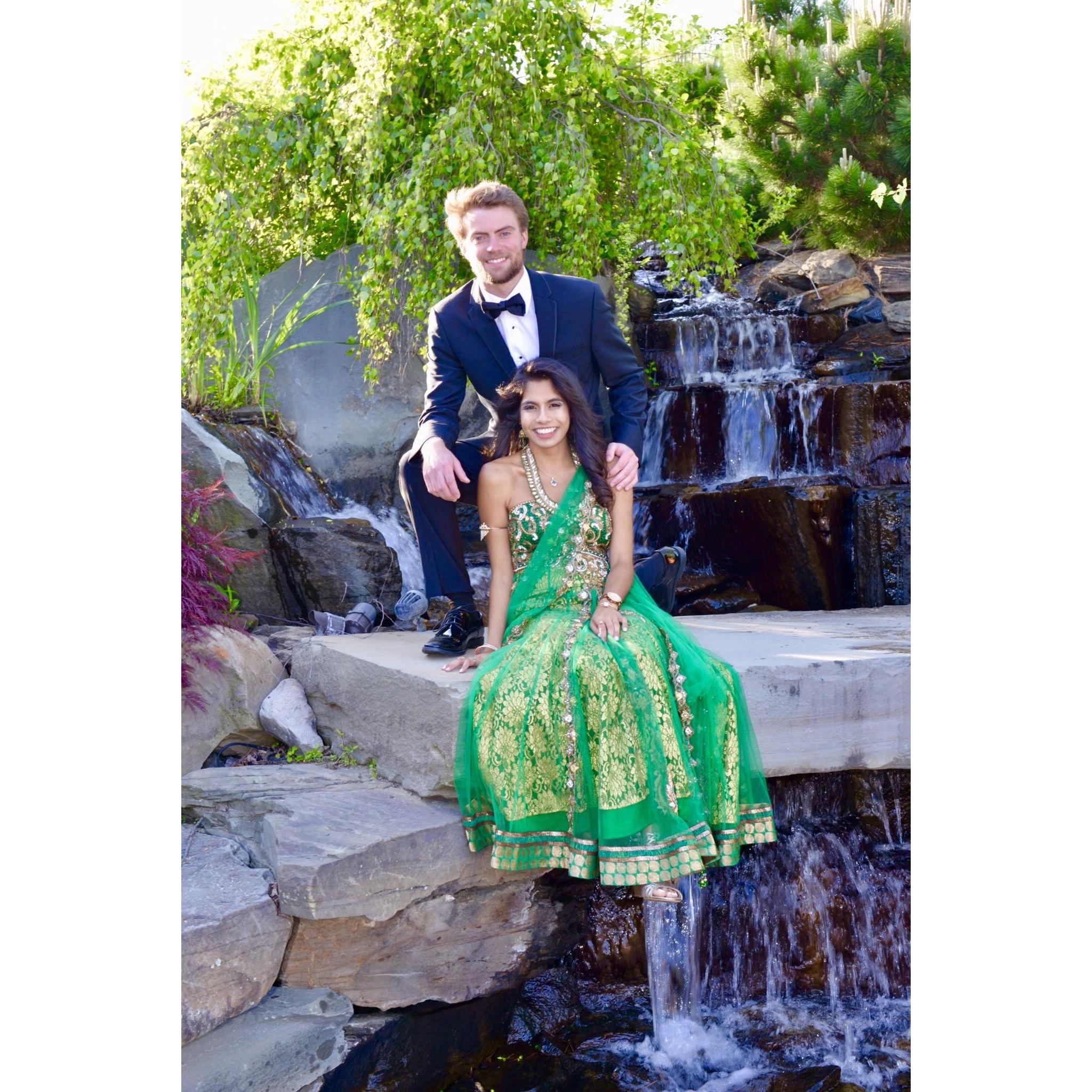 May 2017: All dressed up!
