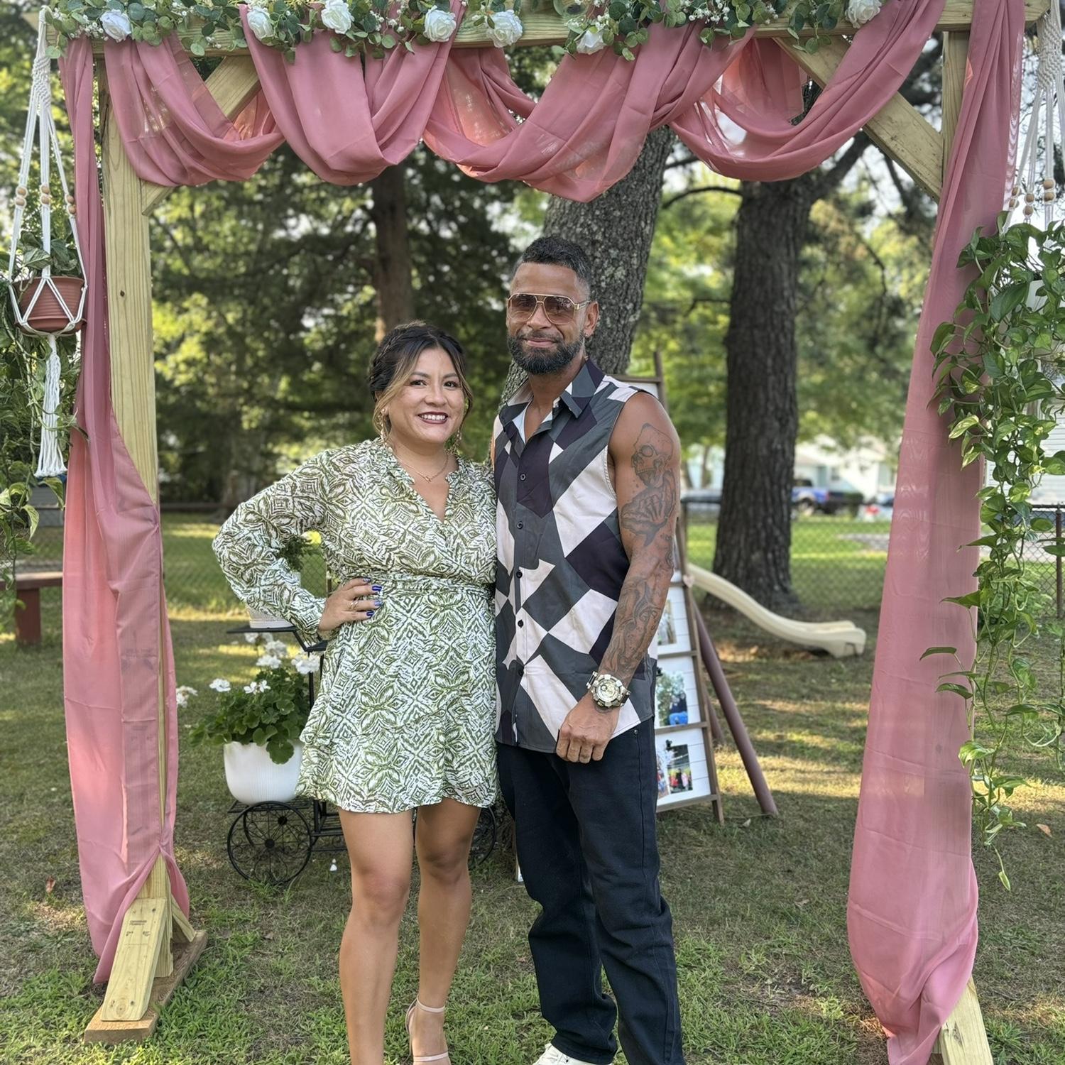 Our wedding godparent’s wedding last August 2024.