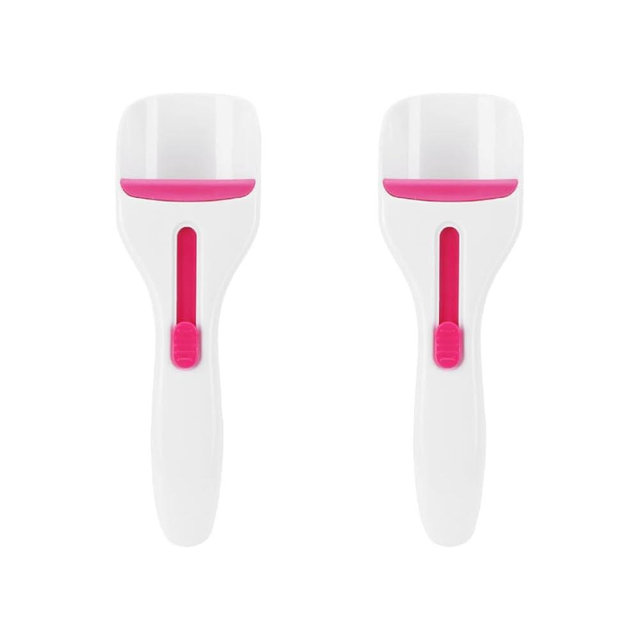 2pcs Cupcake Scoop, Cupcake Batter Scoop Batter Dispenser Sliding Button Dispenses DIY Bakeware Measuring Equal Amounts Kitchen Gadget Baking Tool Flour Distribution Silicone Plunger