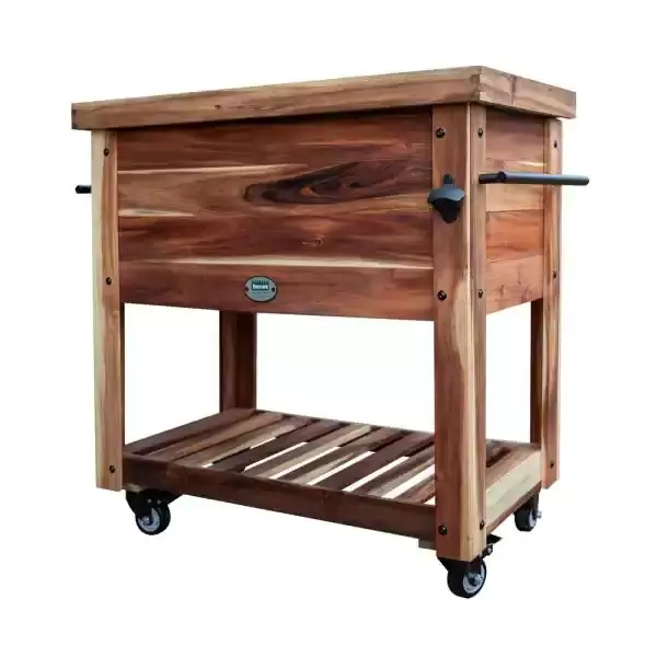 100 Qt. Patio Cooler - Acacia