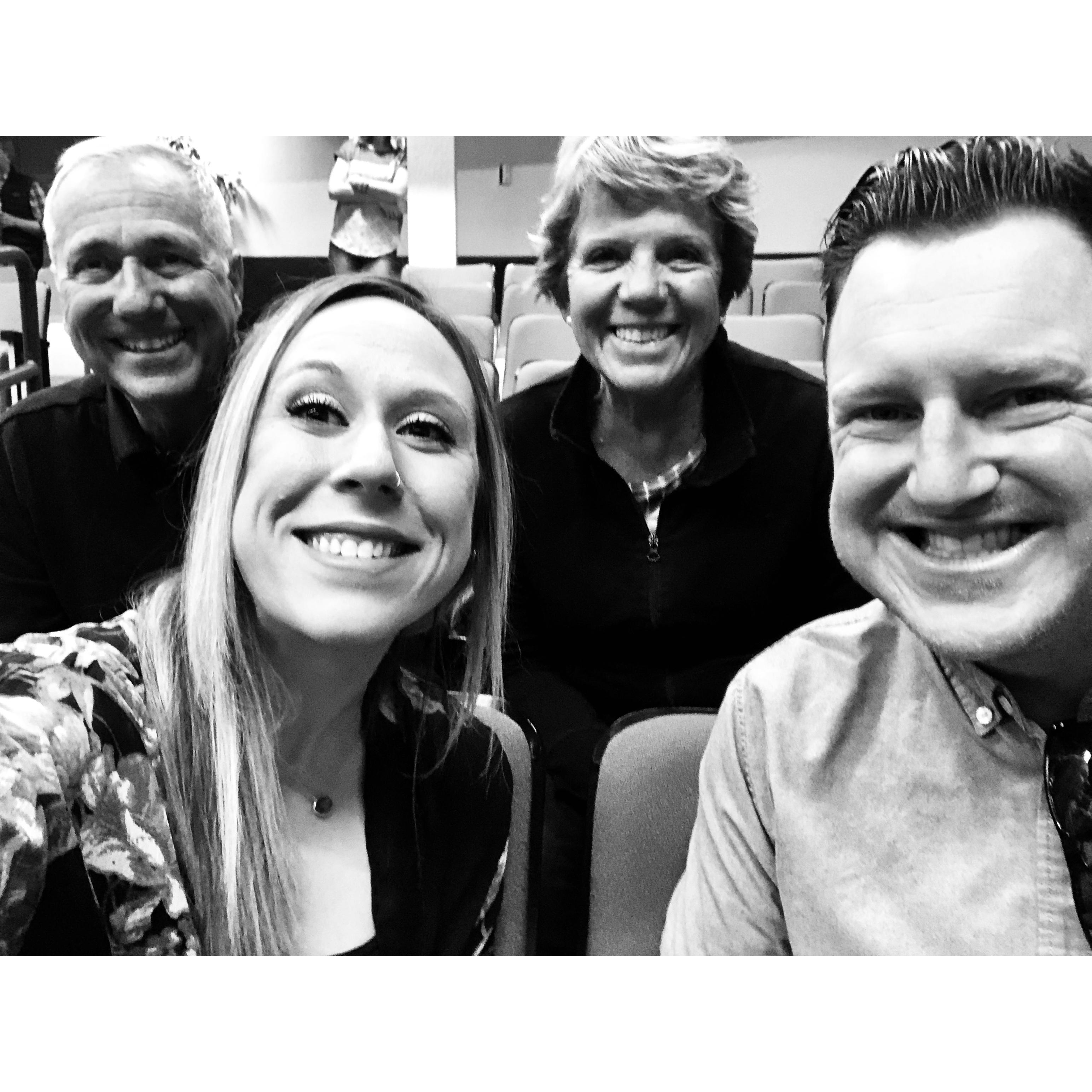 Dilly's debut dance recital audience crew 2018