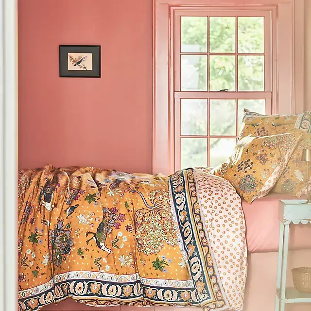 The Printed Cotton-Slub Duvet