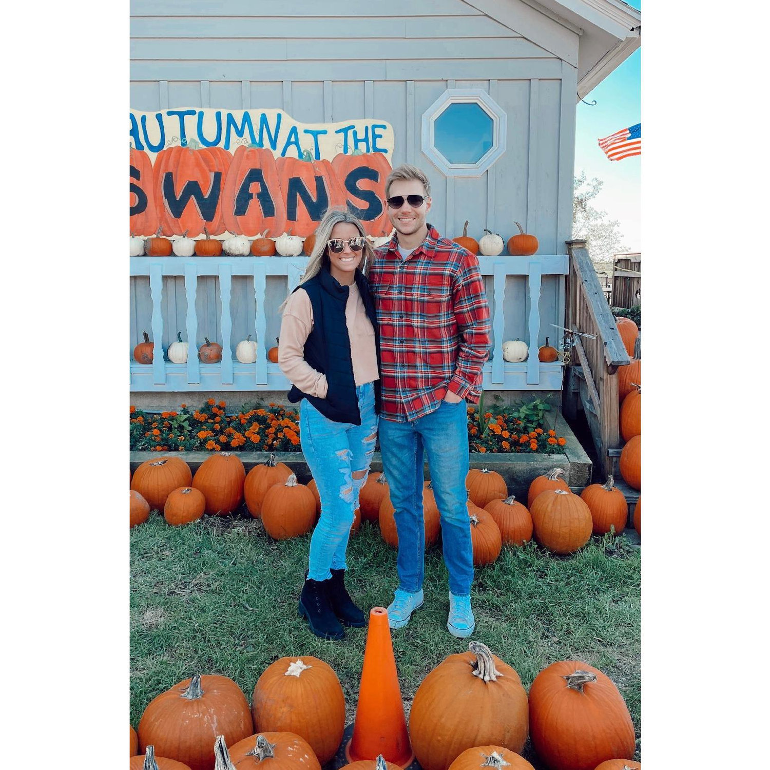 Our first picture together