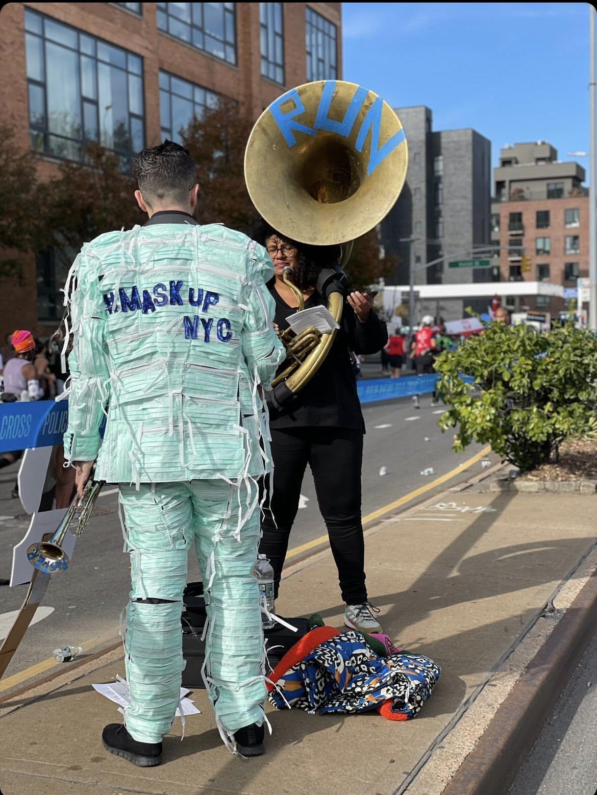 NYC Marathon Shenanigans 
November 2021