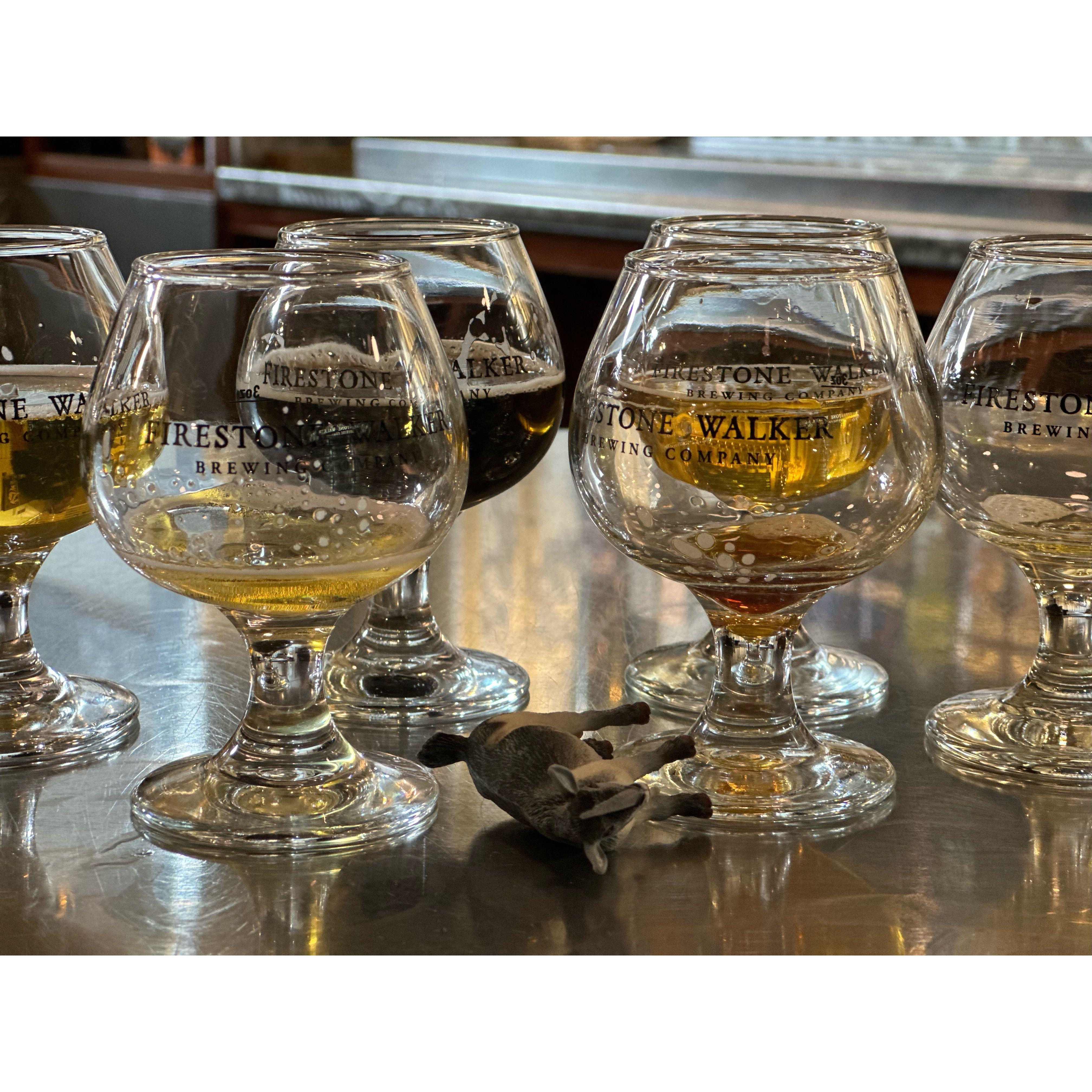 As you can see we love to visit the Firestone Walker Brewery and Taphouse! Great spot for a brewery tour or a great lunch! About 30 minutes out from Pismo Beach.