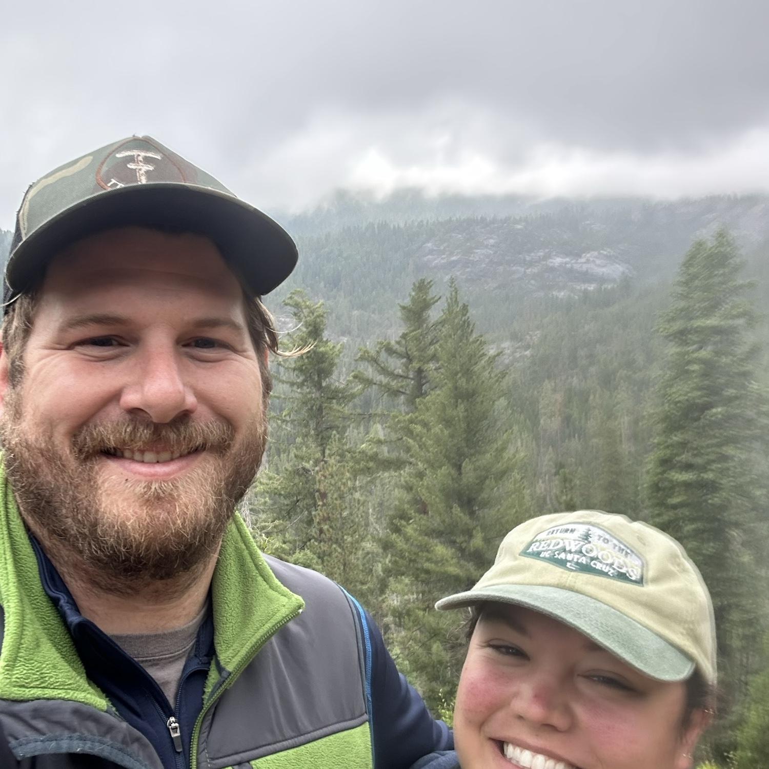 Rainy camping trip to the High Sierras | Pinecrest, CA in September 2023