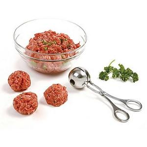 NORPRO - Norpro 1.75-Inch Stainless Steel Meat Baller