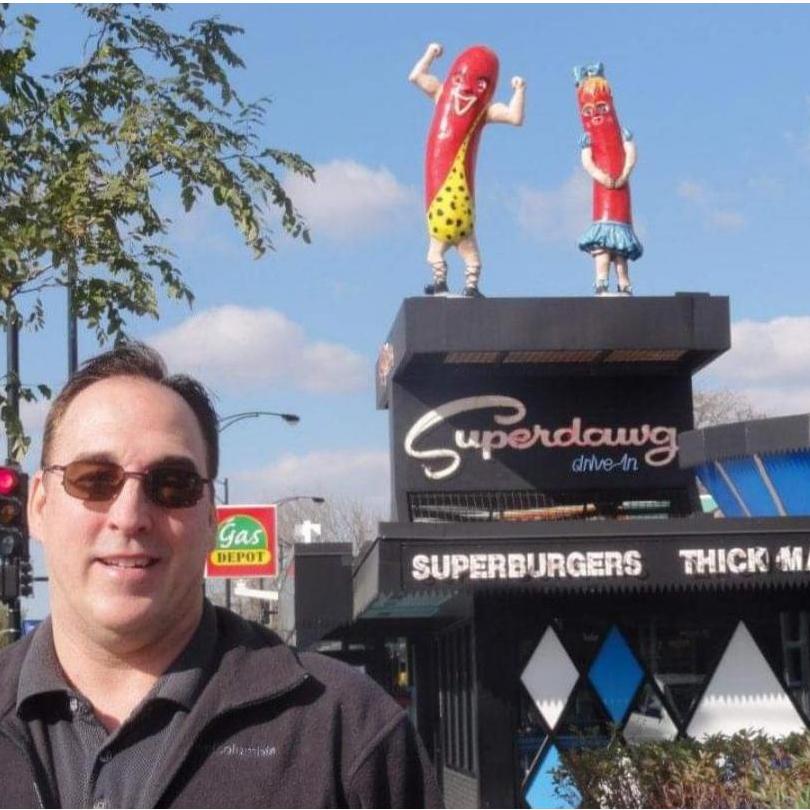 Iconic Superdawg. Chicago 2012.