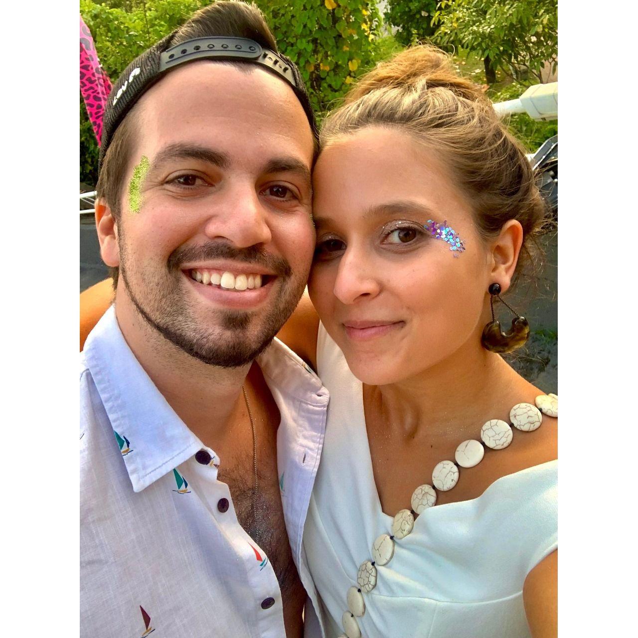 A carnaval shot because it was in the carnaval of 2020 we officially started dating!
