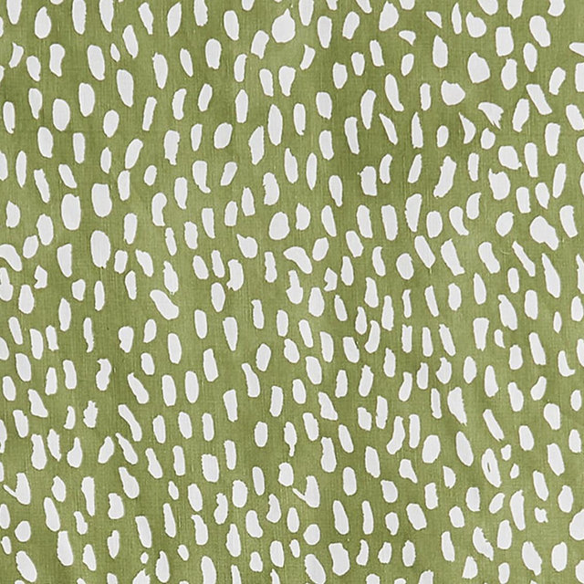King Thandie Watercolor Printed Duvet Cover in Sage