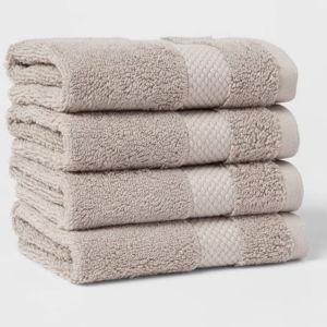 Performance Plus Bath Towel - Threshold™ (Light Gray) Washcloths