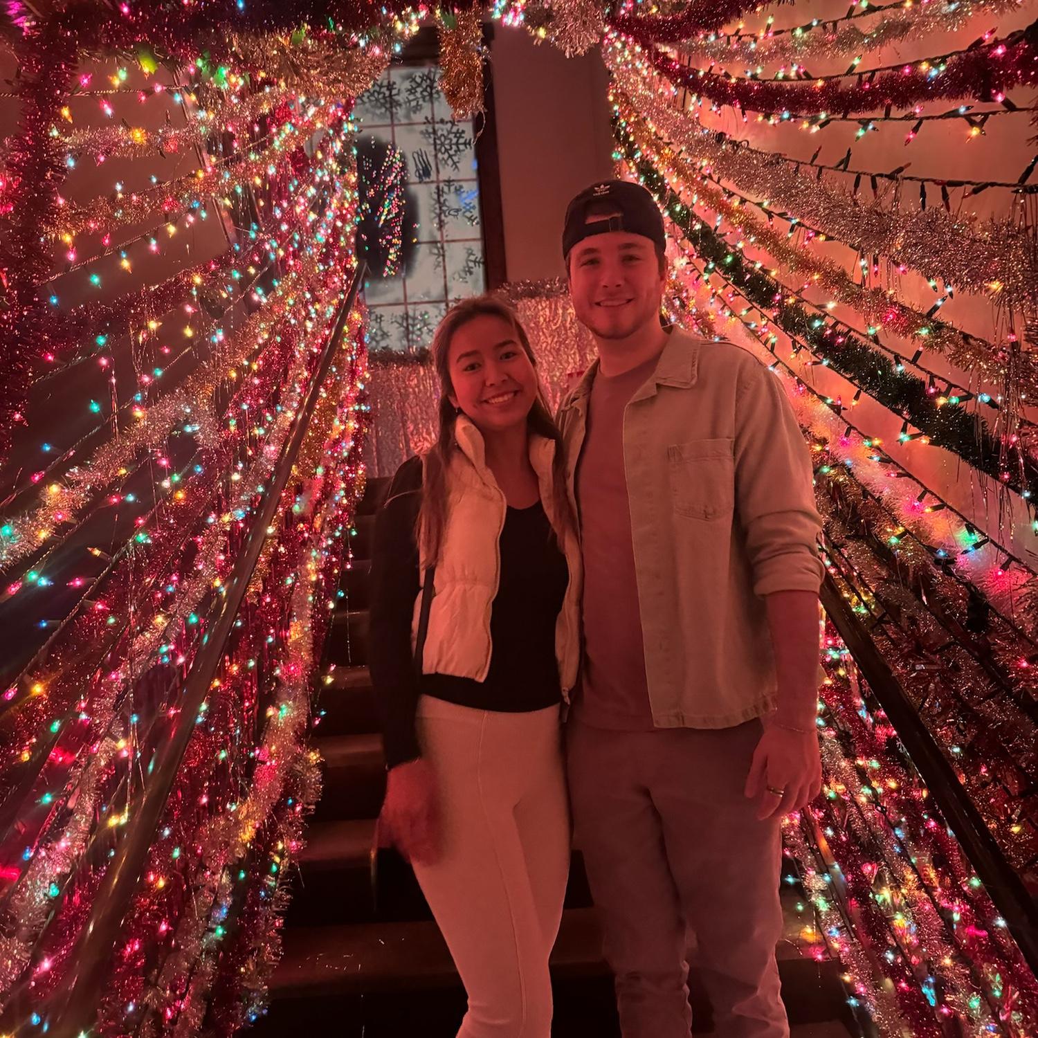 We love Christmas bars! Us in 2024