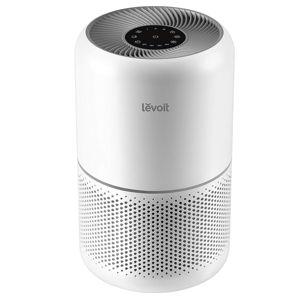 LEVOIT Air Purifier for Home Allergens Pet Hair in Bedroom, Covers Up to 1073 ft² by 56W High Torque Motor, AHAM VERIFIDE, 3-in-1 Filter with HEPA Sleep Mode, Remove Dust Smoke Odor, Core300-P, White