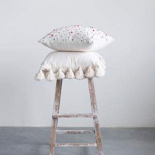 Woven Cotton Slub Pillow