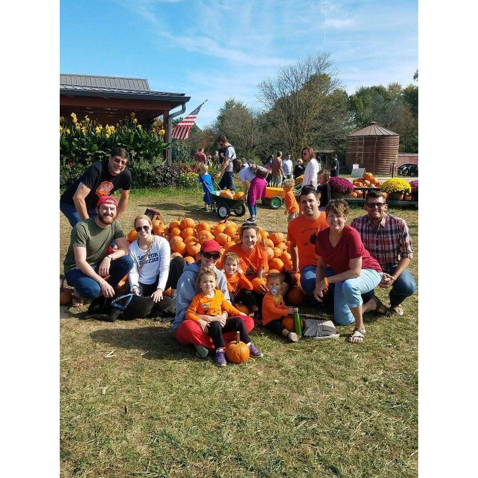 Blanks pumpkin patch trip