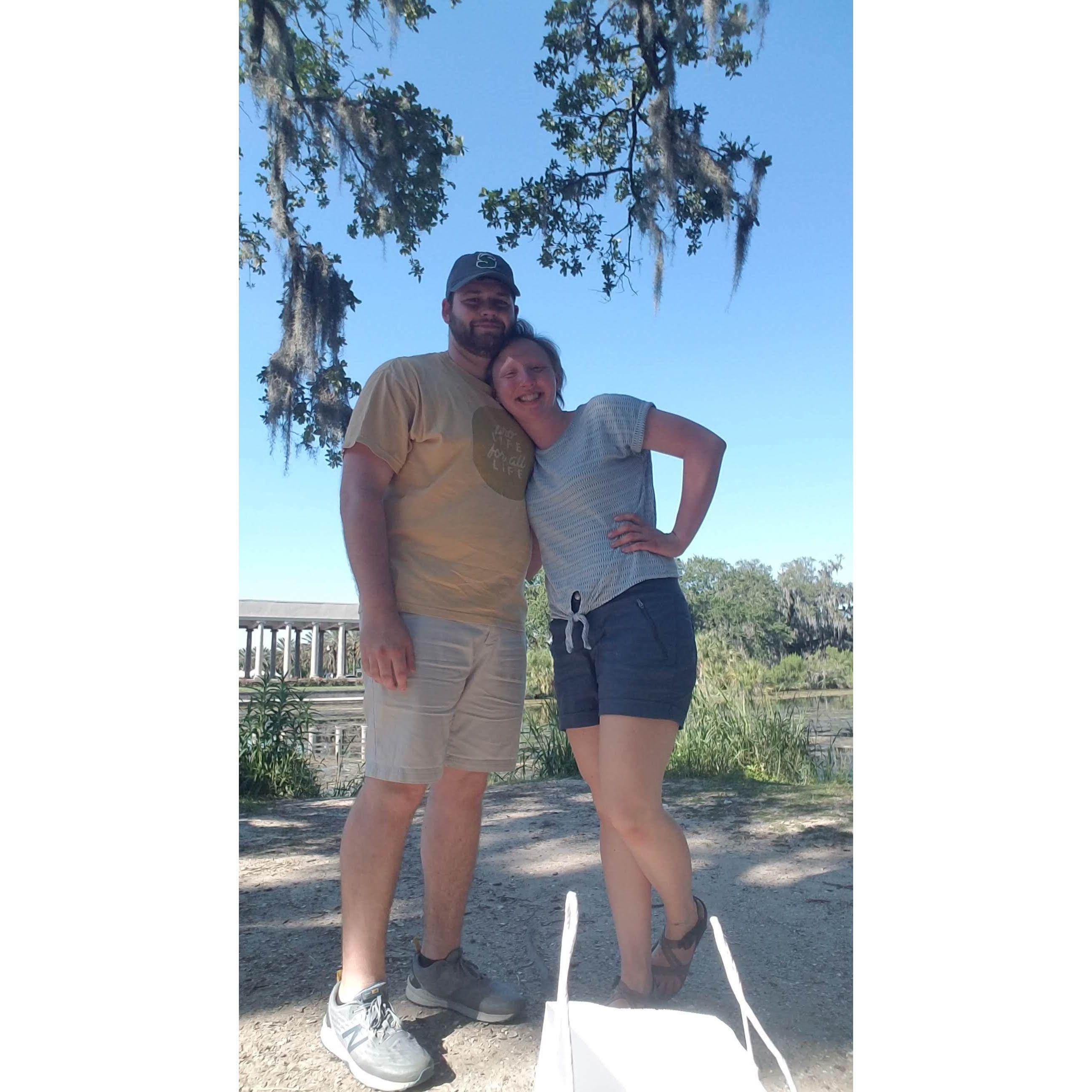 Raechel visited Jimmy in NOLA