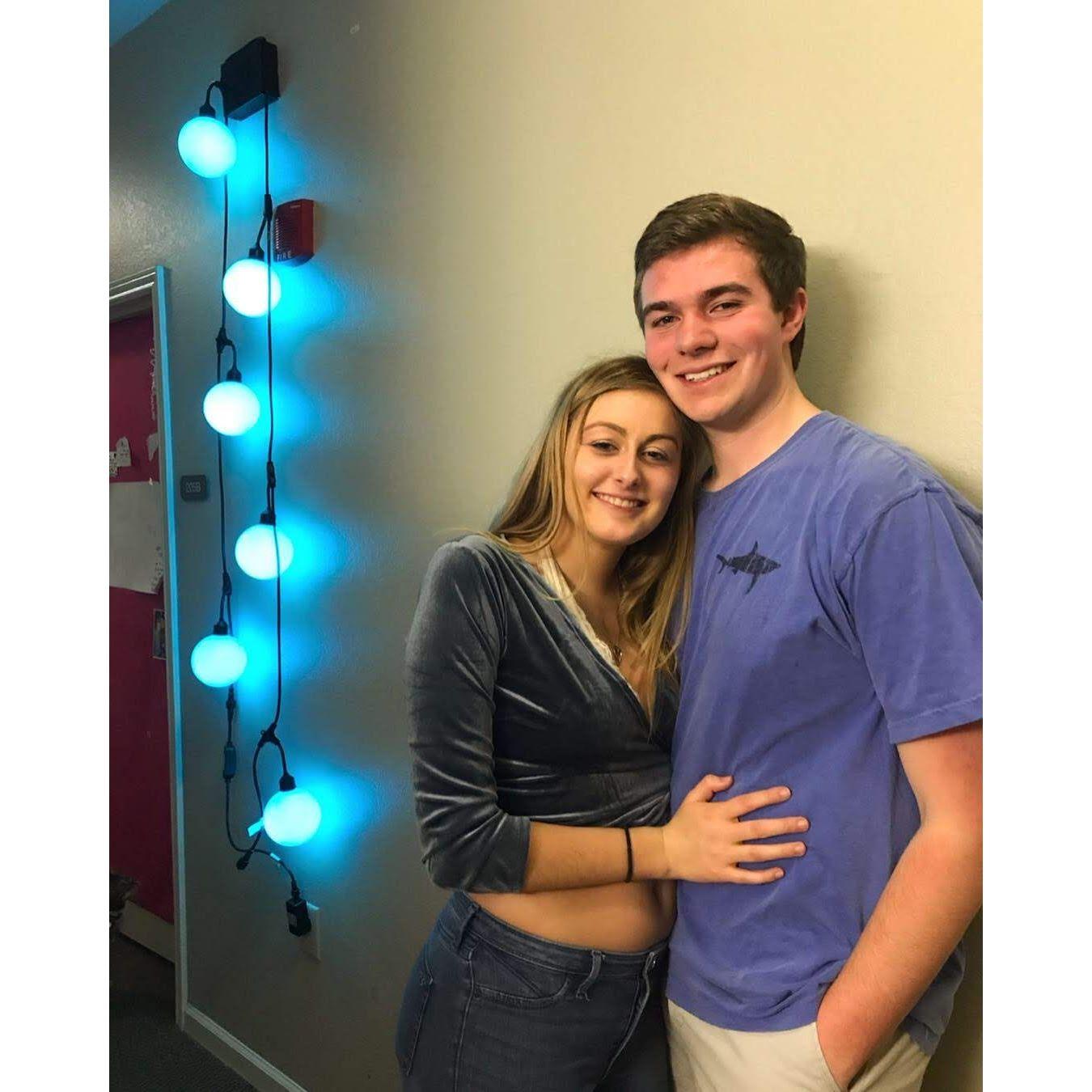 Our second Valentines Day, Shane visited Alabama for the second time