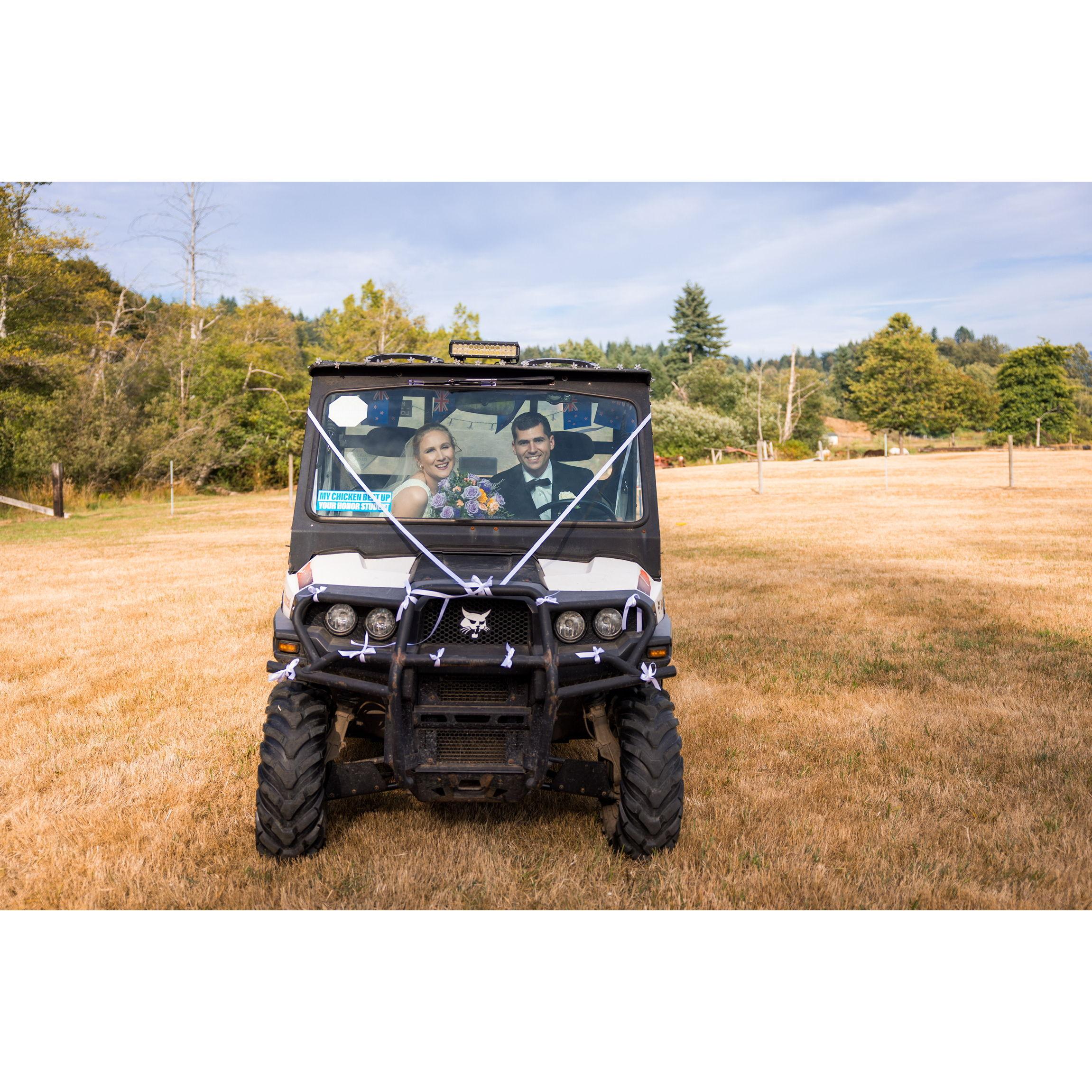 The photoshoot still continued