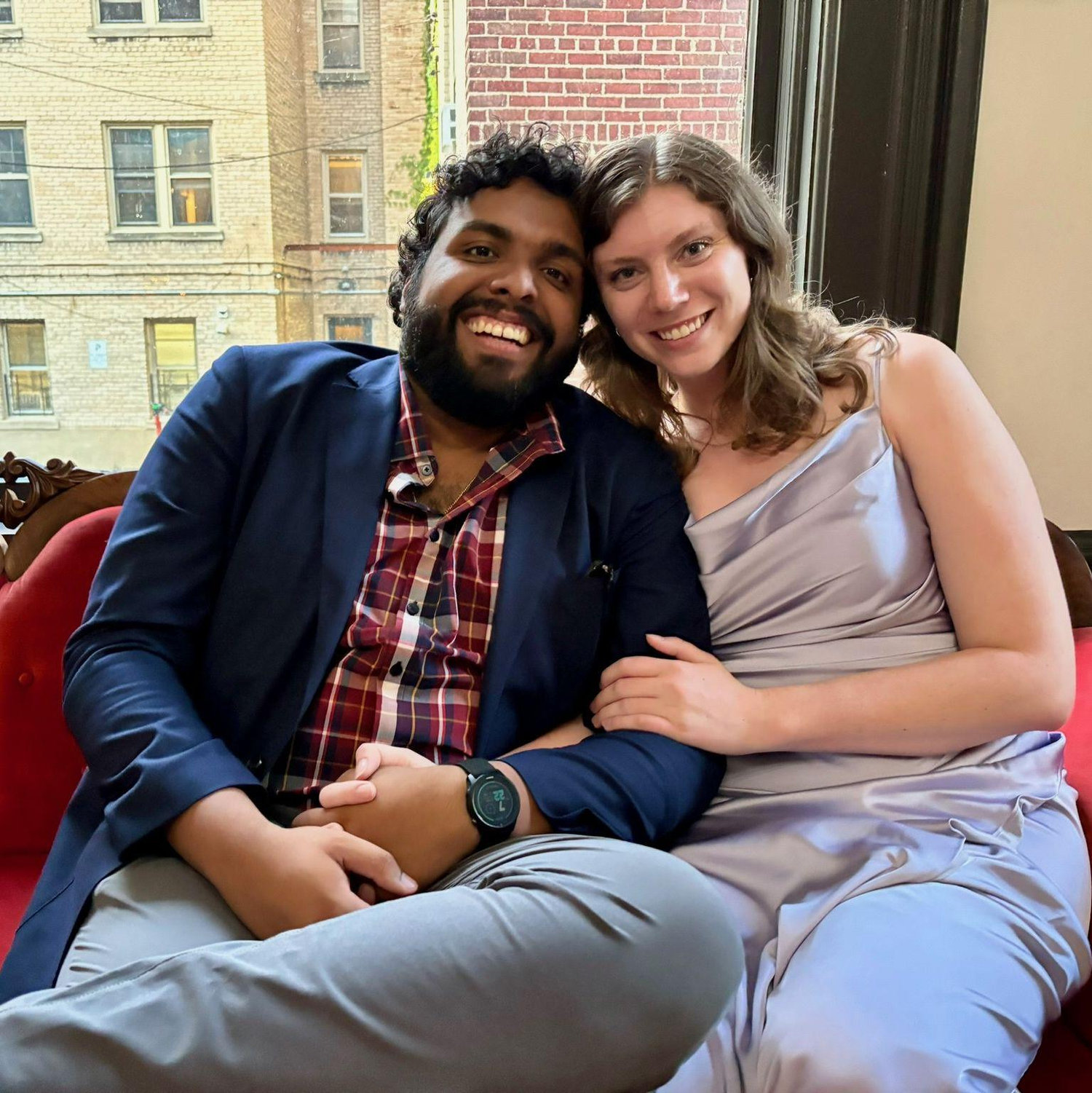 Later that summer, we traveled to Milwaukee, WI to celebrate Alyssa and Thomas!