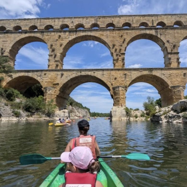 Kayak the Pont Du Gard