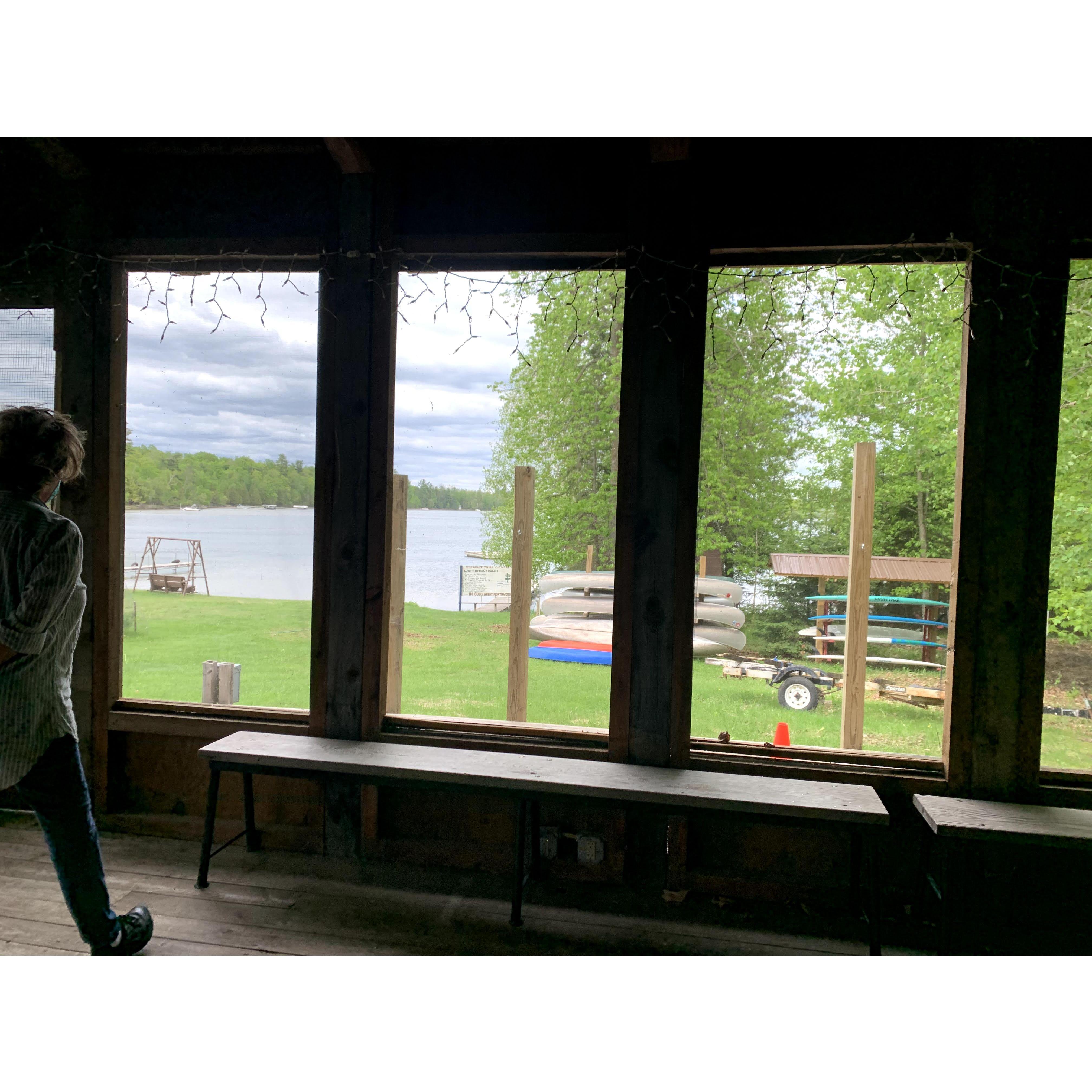 Views from the sauna